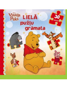 Vinnijs Pūks. Lielā pužļu grāmata. 30 gabaliņi Vinnijs Pūks. Lielā pužļu grāmata. 30 gabaliņi