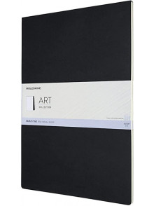 Skicēšanas bloknots Moleskine Cahier Sketch, A3, melns kartona vāks, 48 lpp.,120 g/m²