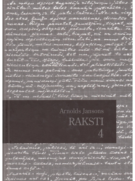 Raksti 4. A. Jansons 