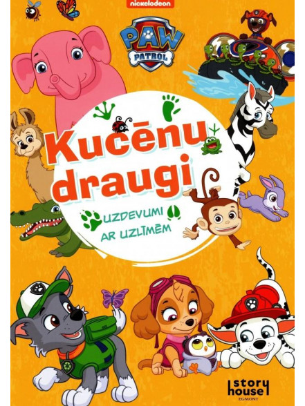 PAW Patrol. Kucēnu draugi. Uzdevumi ar uzlīmēm