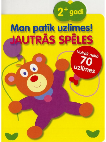 Man patīk uzlīmes! Jautrās spēles 2+ Man patīk uzlīmes! Jautrās spēles 2+
