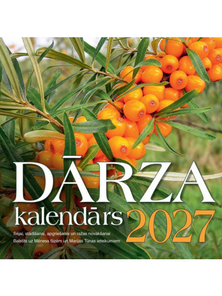 K/2027 Dārza kalendārs