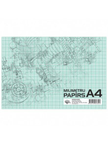 Milimetru papīrs A4/20 loksnes