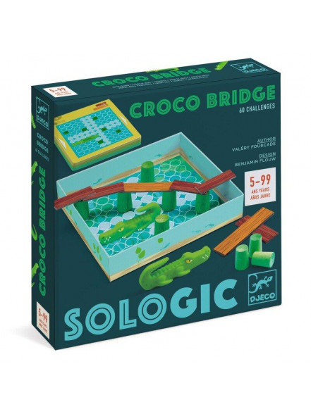 Spēle - Loģikas spēle - Krokodilu tilts