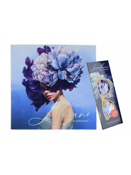 Lupatiņa 20x20cm briļļu tīrīšanai Lady’s Floral