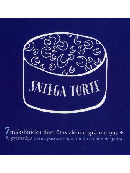 Sniega torte. Bērnu grāmatu komplekts Sniega torte. Bērnu grāmatu komplekts