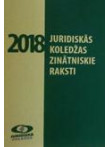 Juridiskās koledžas zinatniskie raksti 2008