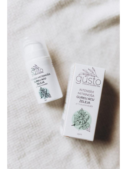 Intensīvi mitronoša gurķu acu želeja ar hialuronskābi 15ml