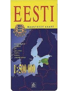 Igaunija/Eesti. Ceļu karte 1:500 000  Igaunija/Eesti. Ceļu karte 1:500 000
