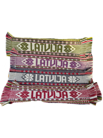 Grāmatzīme Latvija (roku darbs)