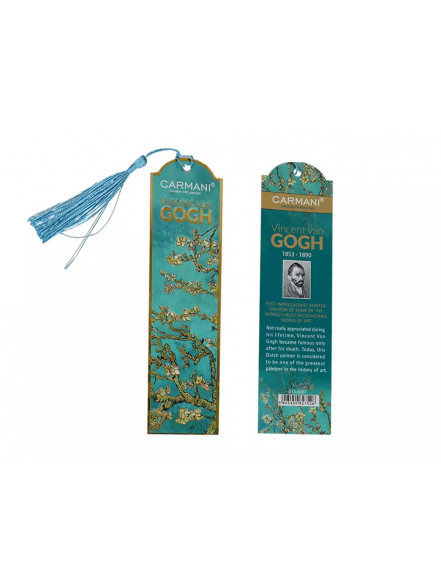 Grāmatzīme 5x18cm V.Gogh Mandeļu ziedi 013-5007