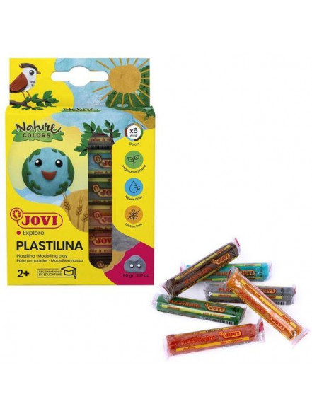Plastilīns JOVI NATURE COLORS (6)