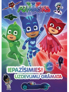 PJ Masks. Iepazīsimies! Uzdevumu grāmata ar uzlīmēm PJ Masks. Iepazīsimies! Uzdevumu grāmata ar uzlīmēm
