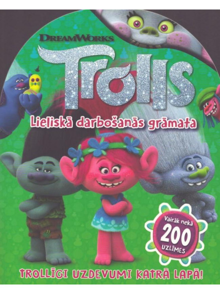 Troļļi. Lieliskā darbošanās grāmata Troļļi. Lieliskā darbošanās grāmata