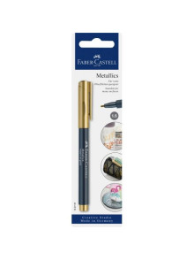 Flomasters Faber-Castell Metalics 1,5 mm., dekorēšanai, blisterī, 250 Heart of gold Flomasters Faber-Castell Metalics 1,5 mm., dekorēšanai, blisterī, 250 Heart of gold