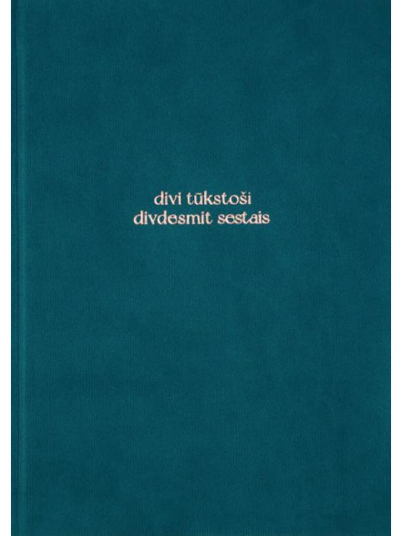 PIPARMĒTRAS plānotājs 2026.gadam, ziemeļjūras zils