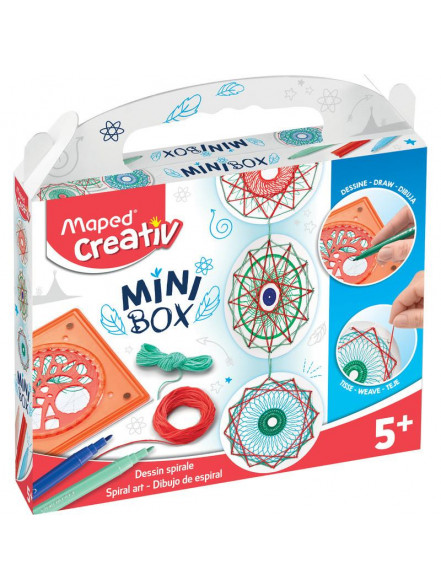 Creativ spirāļu zīmēš. kompl. 5+