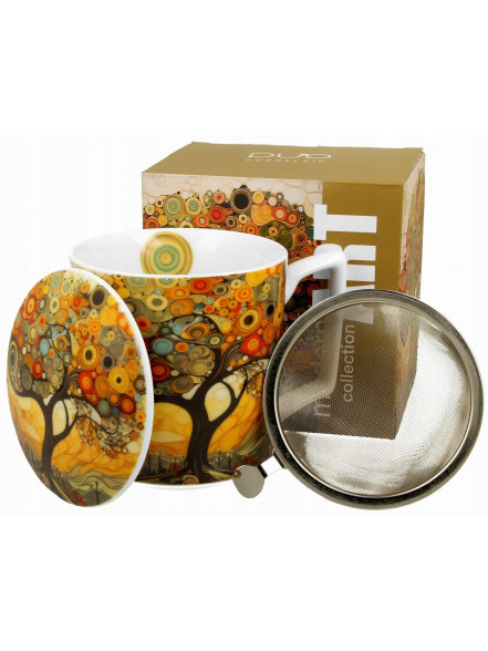 Krūzīte 450ml ar sietiņu Modern Tree .4545