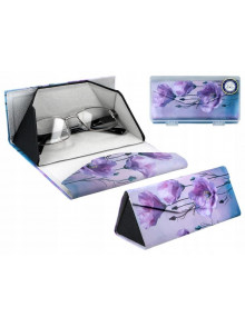 Briļļu futlāris saliekamais Carmani Ziedi 021-8380