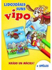 Lidojošais suns VIPO. Krāso un mācies! Lidojošais suns VIPO. Krāso un mācies!