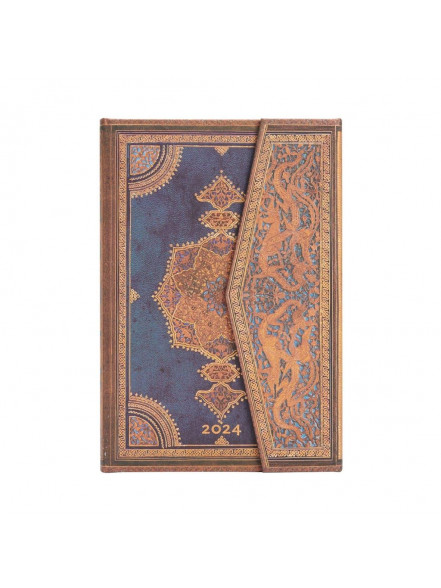 Dienasgrāmata 2024 Safavid Binding Art, mini, week horizontal