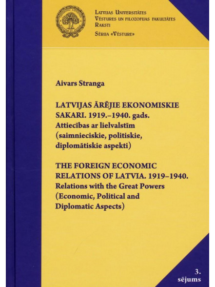 Latvijas ārējie ekonomiskie sakari. 1919.-1940. gads. Attiecības ar lielvalstīm