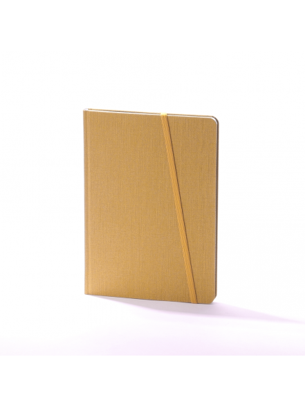 Dienasgrāmata PRIVATE balacron ar tekstūru, dzeltens