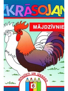 Izkrāsojam! 6 Mājdzīvnieki 2.izdevums