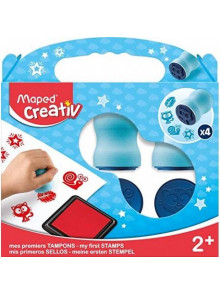 Creative 4 zīmogu kompl.ar spilv.