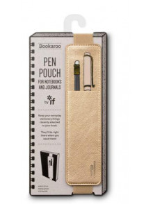 Pildspalvas turētājs Bookaroo Pen Pouch - zelta