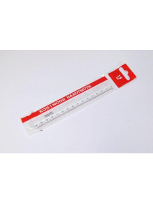 Lineāls 15 cm., plastmasas, caurspīdīgs Koh-i-noor