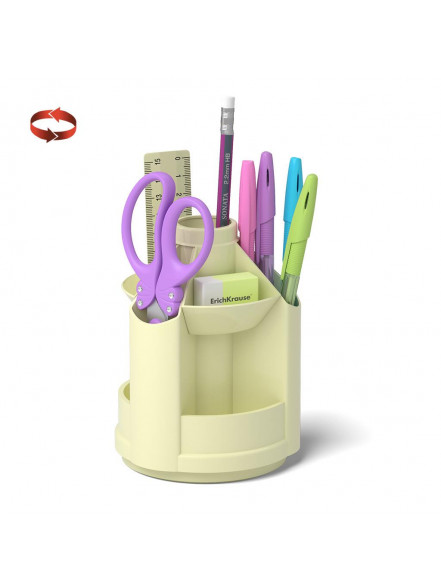 Galda organizators ERICH KRAUSE Mini Pastel dzeltena kr.