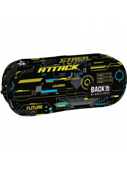 Penālis BACKUP 7, modelis A 50,  23 x 9 x 5 cm, 120 g, Raibs