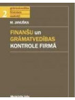 Finanšu un grāmatvedības kontrole firmā krievu valodā