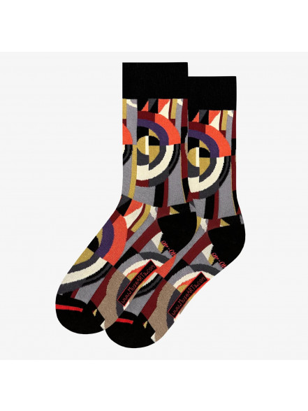 Zeķes Hilde Wagner-Ascher - Art Deco Design, izm. 36-40, zilas