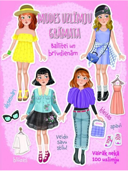 Modes uzlīmju grāmata. Ballītei un brīvdienām