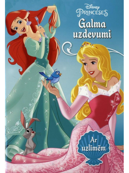Disney princeses. Galma uzdevumi. Ar uzlīmēm Disney princeses. Galma uzdevumi. Ar uzlīmēm