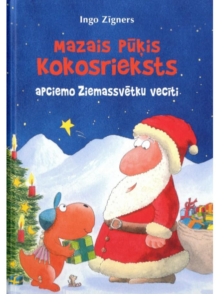 Mazais pūķis Kokosrieksts apci emo Ziemassvētku vecīti Mazais pūķis Kokosrieksts apci emo Ziemassvētku vecīti