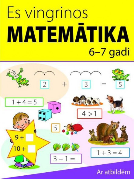 Es vingrinos. Matemātika. 6-7 gadi (ar atbildēm)