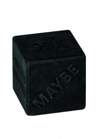 Dzēšgumija Cubie Colour, melna