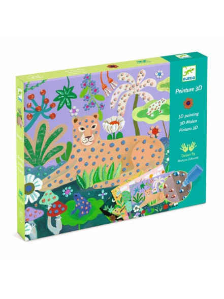 3D krāsošanas komplekts - Tropu meži