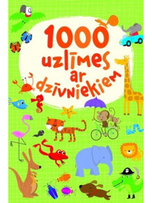 1000 uzlīmes ar dzīvniekiem