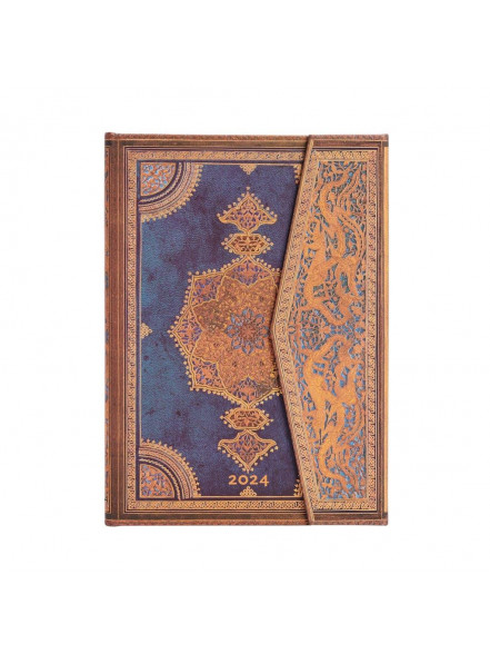Dienasgrāmata 2024 Safavid Binding Art, midi, week + note