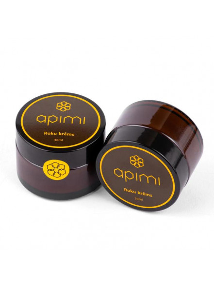 Roku krēms ar medu , 30 ml (stikla bundžiņā)