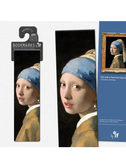 Grāmatzīme Classics Magnetic - Girl with a Pearl Earring Grāmatzīme Classics Magnetic - Girl with a Pearl Earring