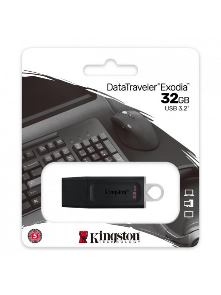 USB Flash atmiņa 32GB, Kingstone Data Traveler Exodia USB Flash atmiņa 32GB, Kingstone Data Traveler Exodia