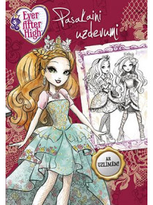 Pasakaini uzdevumi. Ar uzlīmēm. Ever After High Pasakaini uzdevumi. Ar uzlīmēm. Ever After High