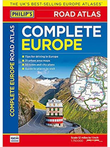 Philips Road Atlas: Europe Complete Atlas Philips Road Atlas: Europe Complete Atlas