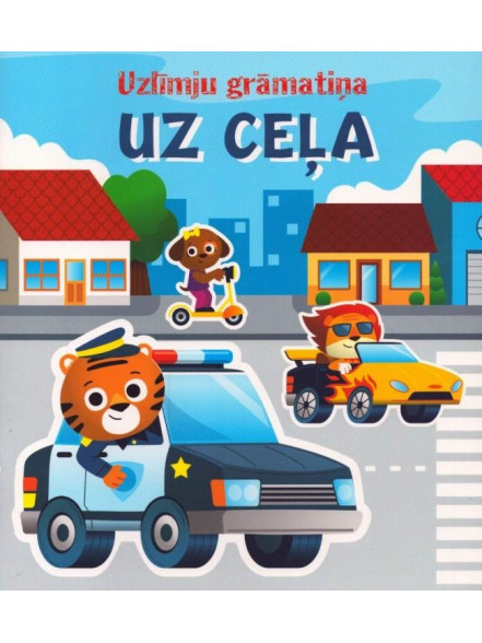 Uz ceļa. Uzlīmju grāmatiņa