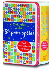 139 prāta spēles (viegli notīrāmas kartītes + flomāsters)